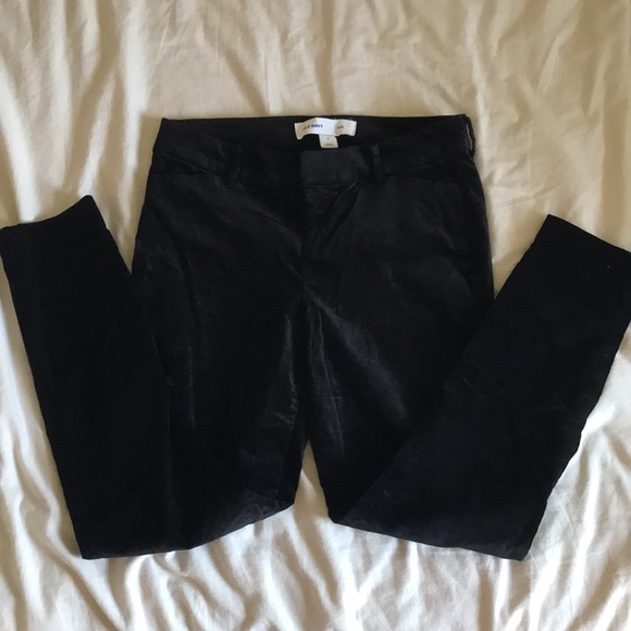 Old Navy Pixie Pants Black Velvet - Picture 2 of 5